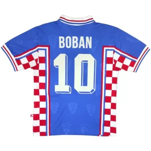 Maillot Rétro Extérieur Croatie Boban #10 1998