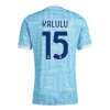 Maillot Extérieur Juventus Turin Kalulu #15 2025/26 - Eleven Crown - Maillot de Football Pas Cher - Survêtements Pas Cher - Maillot de Foorball Enfants Pas Cher - Maillots Retro Vintage Pas Cher- Qualité Premium