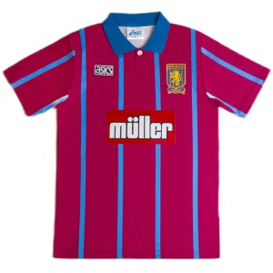 Maillot Rétro Domicile Aston Villa 1993