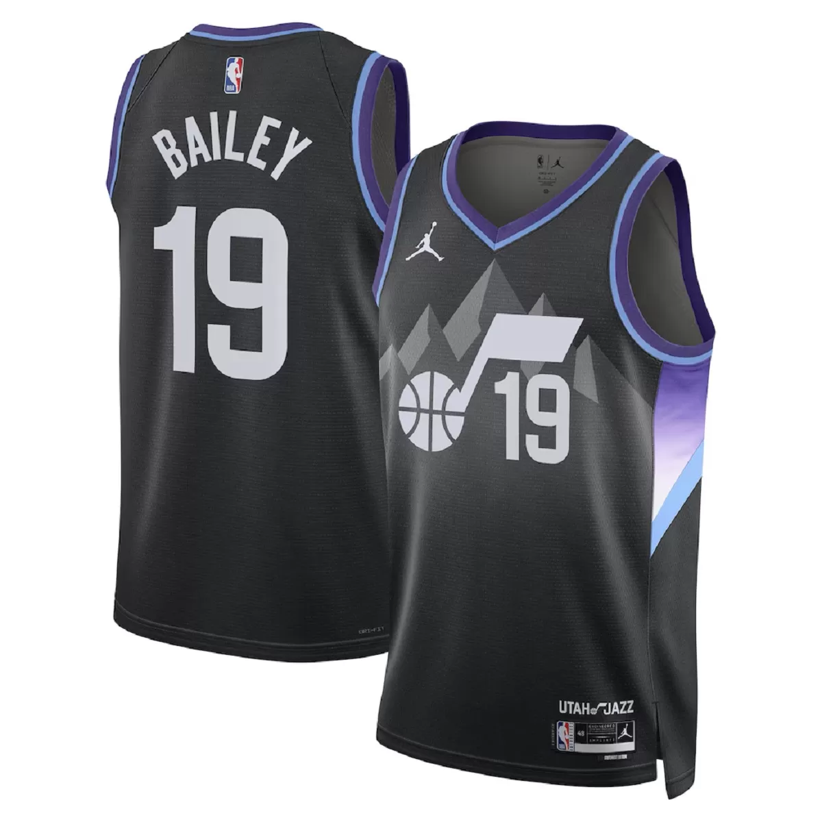 Maillot Domicile Utah Jazz Ace Bailey #19 2026/27