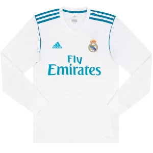 Maillot Rétro Manches Longues Domicile Real Madrid Ronaldo #7 2017 – Image 2