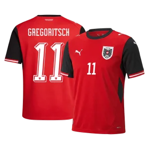 Maillot Domicile Autriche Gregoritsch #11 2026/27 – Image 3