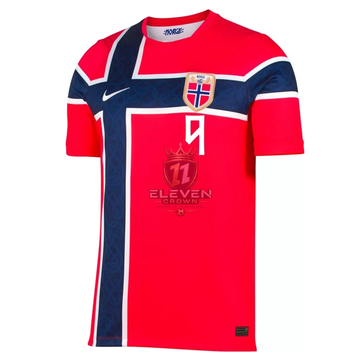 Maillot Domicile Norvège Braut Haaland #9 2026/27 – Image 2