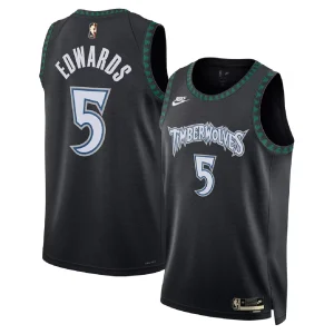 Maillot Rétro Domicile Minnesota Timberwolves Anthony Edwards #5