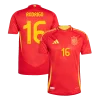 Maillot Player Domicile Espagne Rodrigo #16 2026/27 - Eleven Crown - Maillot de Football Pas Cher - Survêtements Pas Cher - Maillot de Foorball Enfants Pas Cher - Maillots Retro Vintage Pas Cher- Qualité Premium