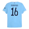 Maillot Player Domicile Manchester City Rodrigo #16 2025/26 - Eleven Crown - Maillot de Football Pas Cher - Survêtements Pas Cher - Maillot de Foorball Enfants Pas Cher - Maillots Retro Vintage Pas Cher- Qualité Premium