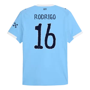 Maillot Player Domicile Manchester City Rodrigo #16 2025/26