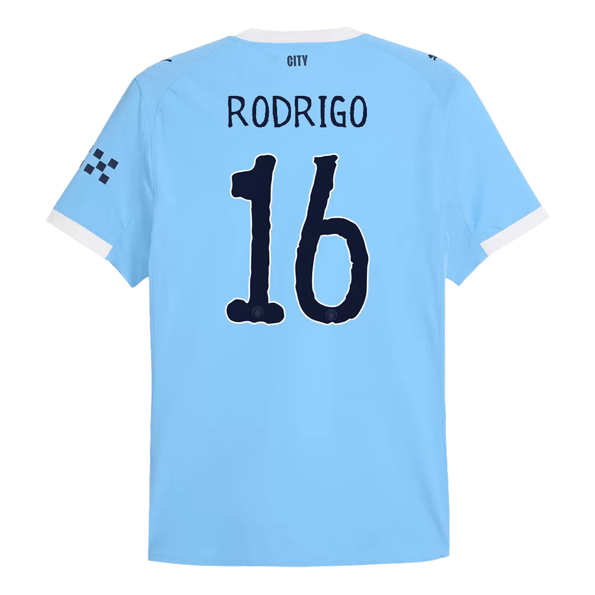 Maillot Player Domicile Manchester City Rodrigo #16 2025/26