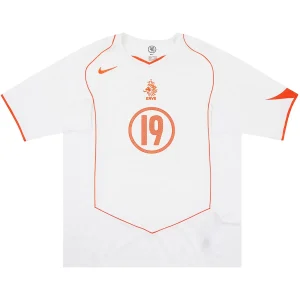 Maillot Rétro Extérieur Pays Bas Robben #19 2004 – Image 2
