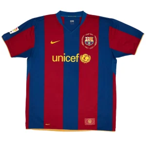 Maillot Rétro Domicile FC Barcelone Ronaldinho #10 2007 – Image 2