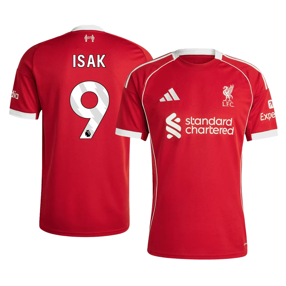 Maillot Domicile Liverpool FC Isak #9 2025/26 – Image 3