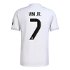Maillot Player Domicile Real Madrid Vini Jr. #7 2025/26 - Eleven Crown - Maillot de Football Pas Cher - Survêtements Pas Cher - Maillot de Foorball Enfants Pas Cher - Maillots Retro Vintage Pas Cher- Qualité Premium