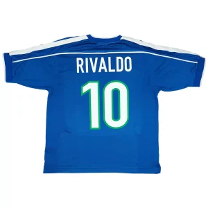 Maillot Rétro Extérieur Brésil Rivaldo #10 1998