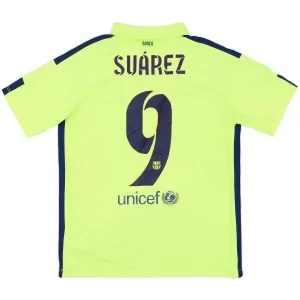 Maillot Rétro Troisième FC Barcelone Suárez #9 2014