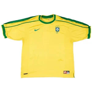 Maillot Rétro Domicile Brésil 1998 – Image 3
