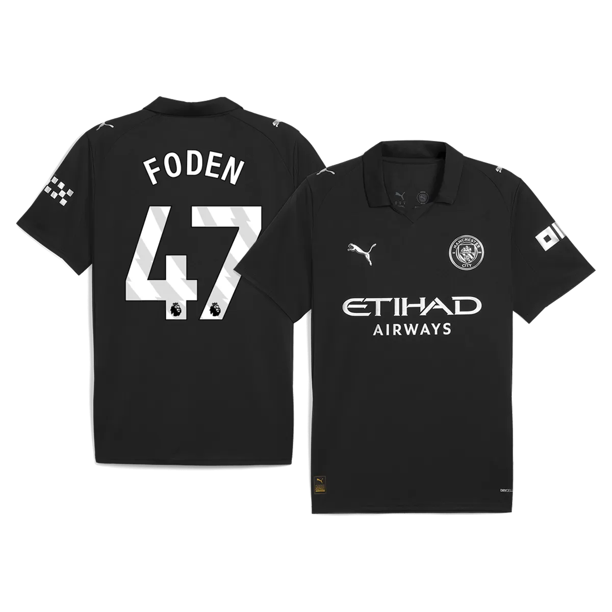 Maillot Extérieur Manchester City Foden #47 2025/26 – Image 3