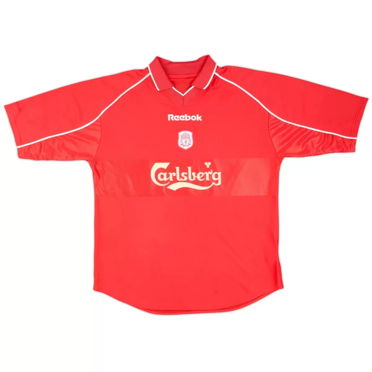 Maillot Rétro Domicile Liverpool FC Gerrard #17 2000 – Image 2