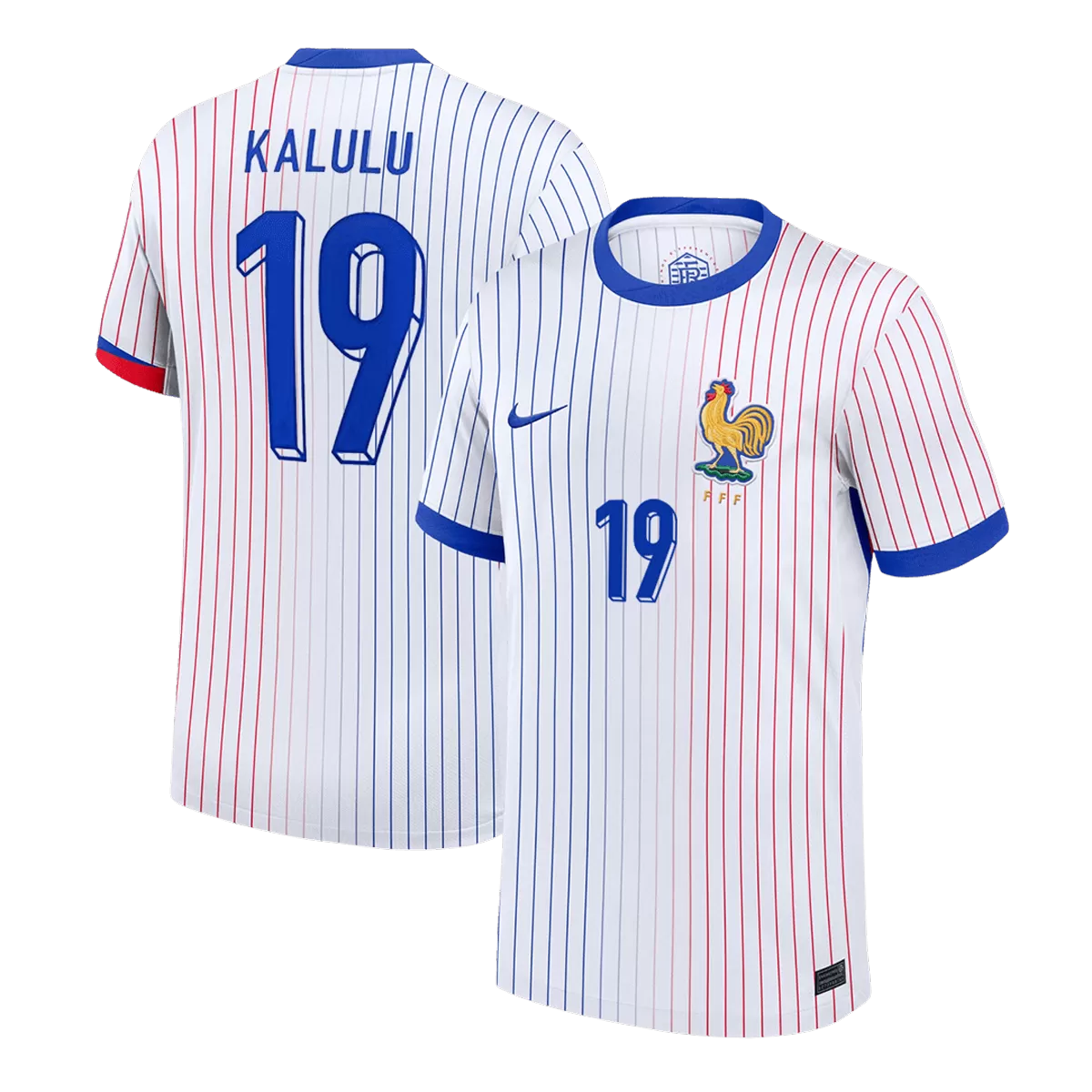 Maillot Extérieur France Kalulu #19 2026/27 – Image 3