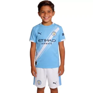 Maillot Enfants Domicile Manchester City 2025/26