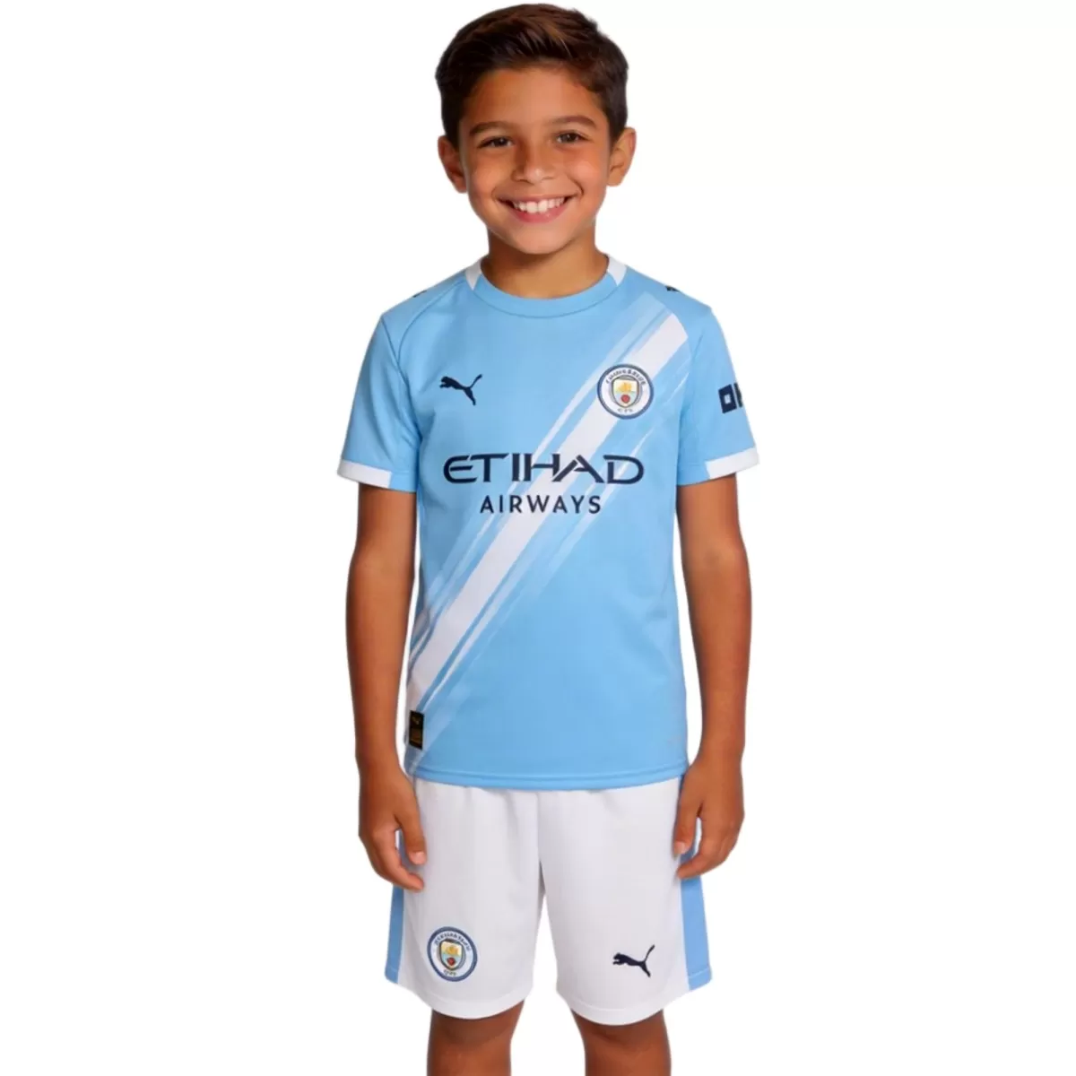 Maillot Enfants Domicile Manchester City 2025/26