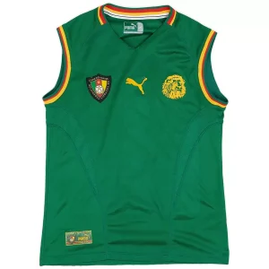 Maillot Rétro Domicile Cameroun Eto'O #9 2002 – Image 3