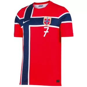 Maillot Domicile Norvège Sørloth #7 2026/27 – Image 2