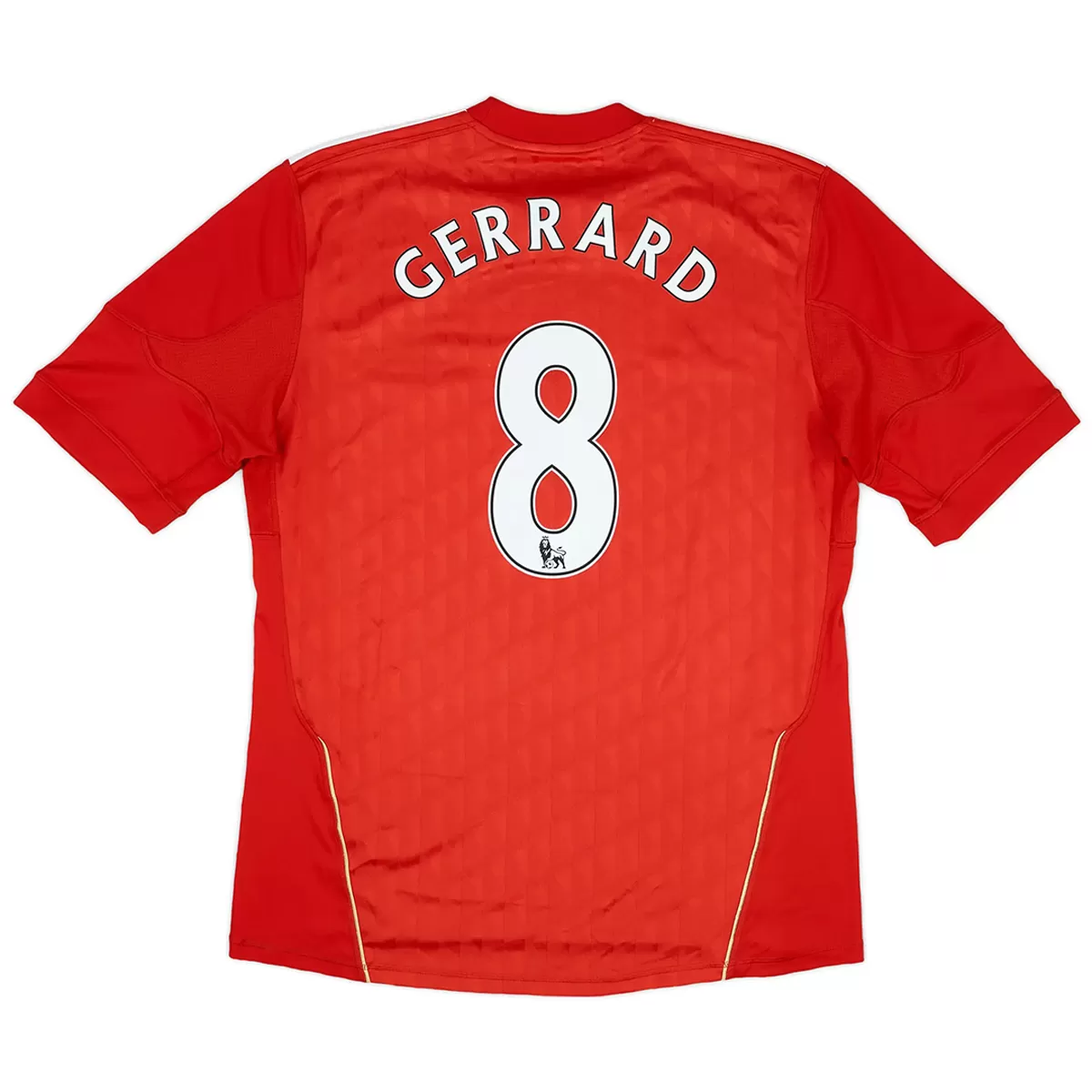 Maillot Rétro Domicile Liverpool FC Gerrard #8 2010