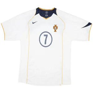 Maillot Rétro Extérieur Portugal Figo #7 2004 – Image 2