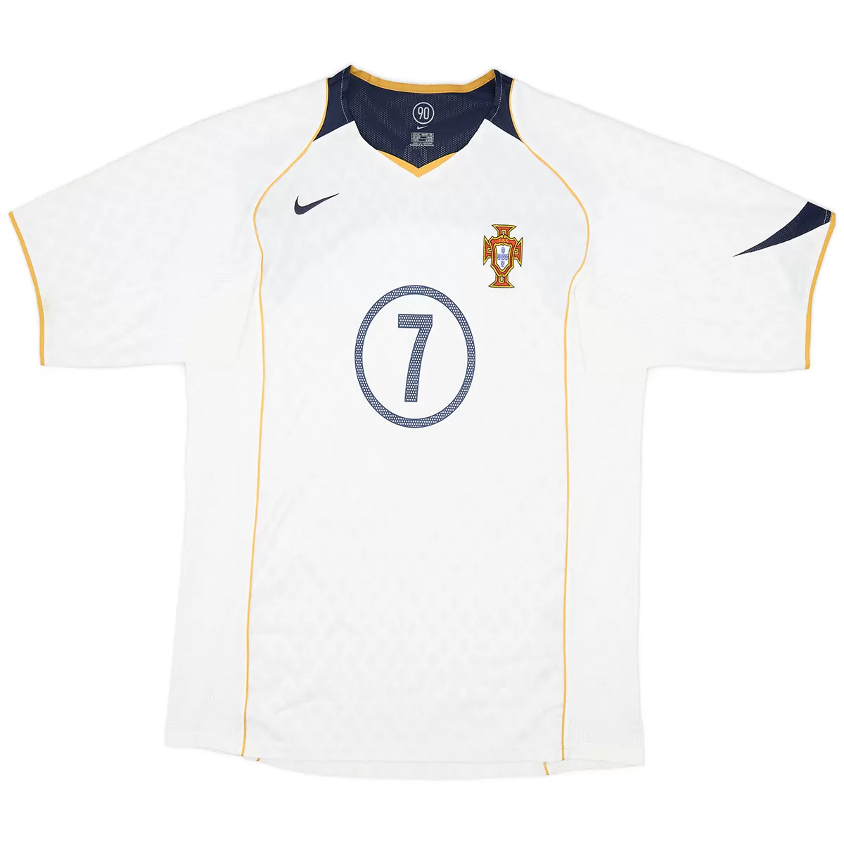 Maillot Rétro Extérieur Portugal Figo #7 2004 – Image 2