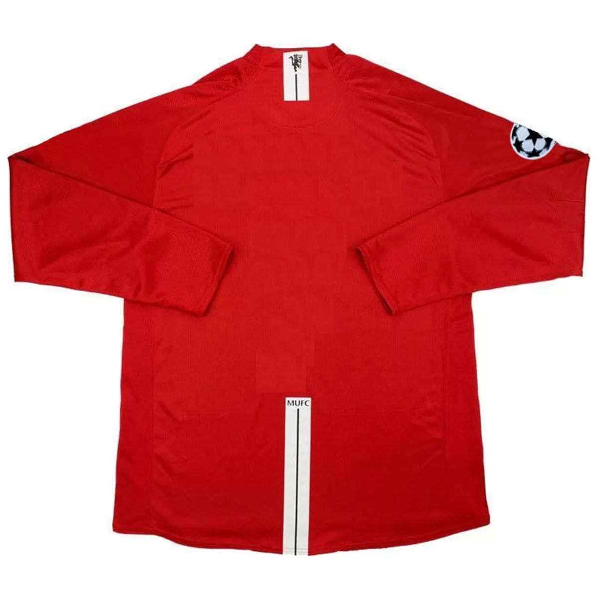 Maillot Rétro Manches Longues Domicile Manchester United 2007 – Image 2