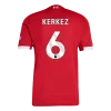 Maillot Player Domicile Liverpool FC Kerkez #6 2025/26 - Eleven Crown - Maillot de Football Pas Cher - Survêtements Pas Cher - Maillot de Foorball Enfants Pas Cher - Maillots Retro Vintage Pas Cher- Qualité Premium