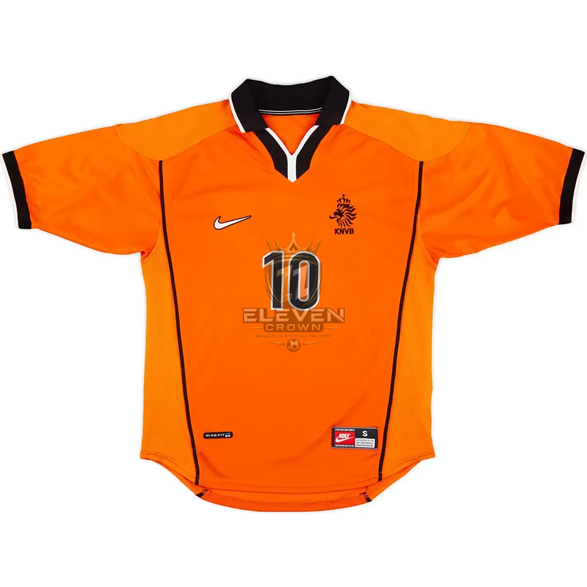 Maillot Rétro Domicile Pays Bas Seedorf #10 1998 – Image 2
