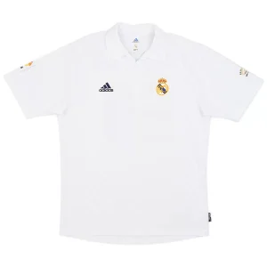 Maillot Rétro Domicile Real Madrid R.Carlos #3 2002 – Image 2