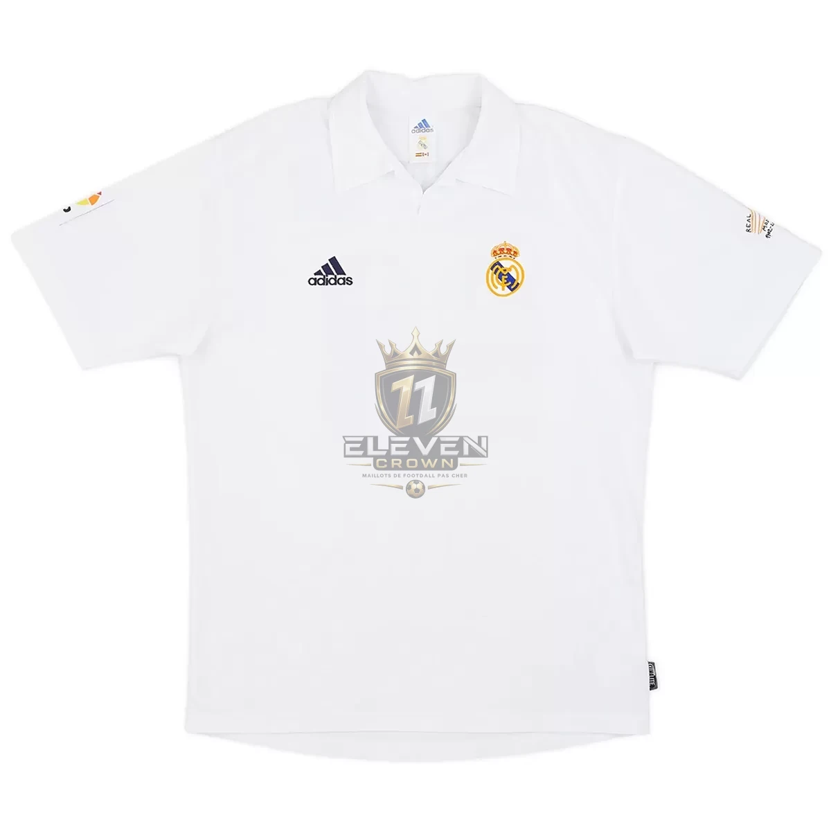 Maillot Rétro Domicile Real Madrid Raul #7 2002 – Image 2