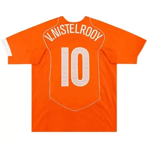 Maillot Rétro Domicile Pays Bas V.Nistelrooy #10 2004