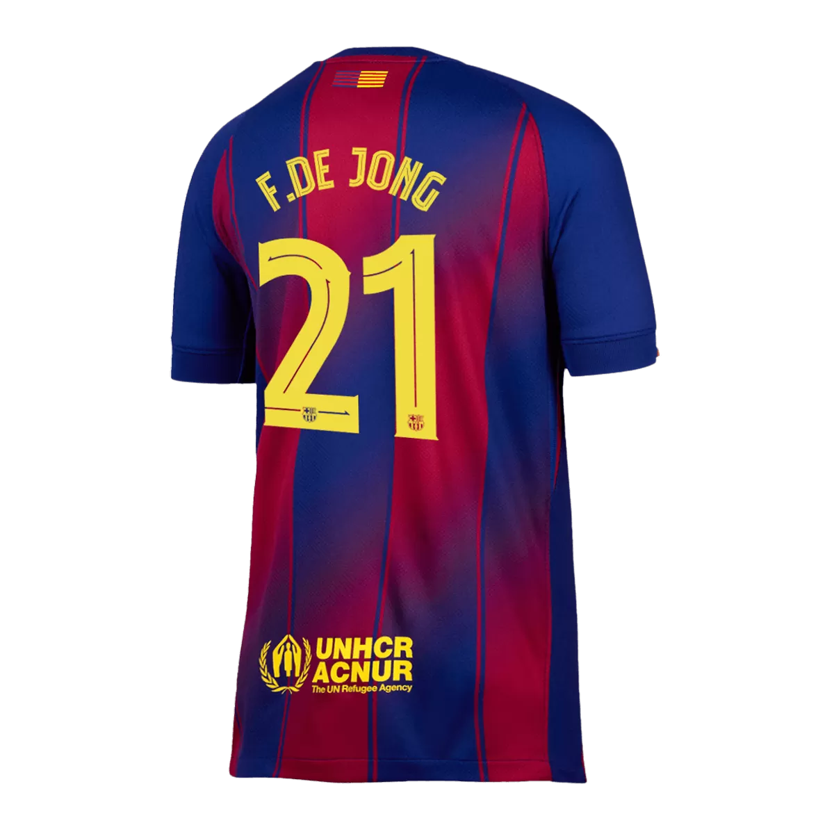 Maillot Domicile FC Barcelone F.De Jong #21 2025/26
