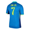 Maillot Extérieur Brésil Vini Jr. #7 2026/27 - Eleven Crown - Maillot de Football Pas Cher - Survêtements Pas Cher - Maillot de Foorball Enfants Pas Cher - Maillots Retro Vintage Pas Cher- Qualité Premium