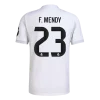 Maillot Player Domicile Real Madrid F.Mendy #23 2025/26 - Eleven Crown - Maillot de Football Pas Cher - Survêtements Pas Cher - Maillot de Foorball Enfants Pas Cher - Maillots Retro Vintage Pas Cher- Qualité Premium