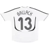 Maillot Rétro Domicile Allemagne Ballack #13 2006 - Eleven Crown - Maillot de Football Pas Cher - Survêtements Pas Cher - Maillot de Foorball Enfants Pas Cher - Maillots Retro Vintage Pas Cher- Qualité Premium
