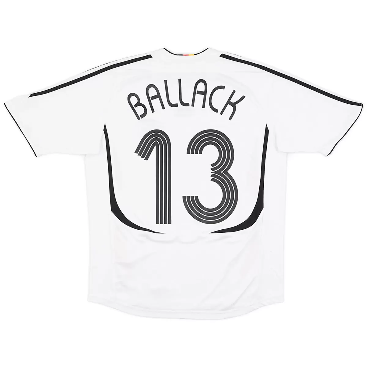 Maillot Rétro Domicile Allemagne Ballack #13 2006