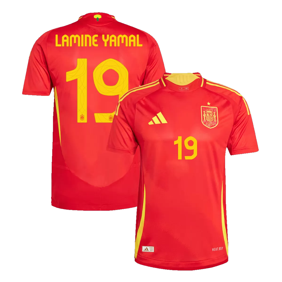 Maillot Player Domicile Espagne Lamine Yamal #19 2026/27