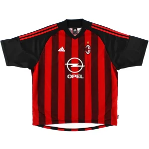 Maillot Rétro Domicile AC Milan 2002