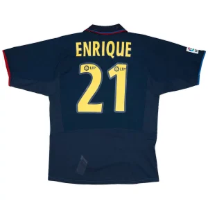 Maillot Rétro Troisième FC Barcelone Enrique #21 2002