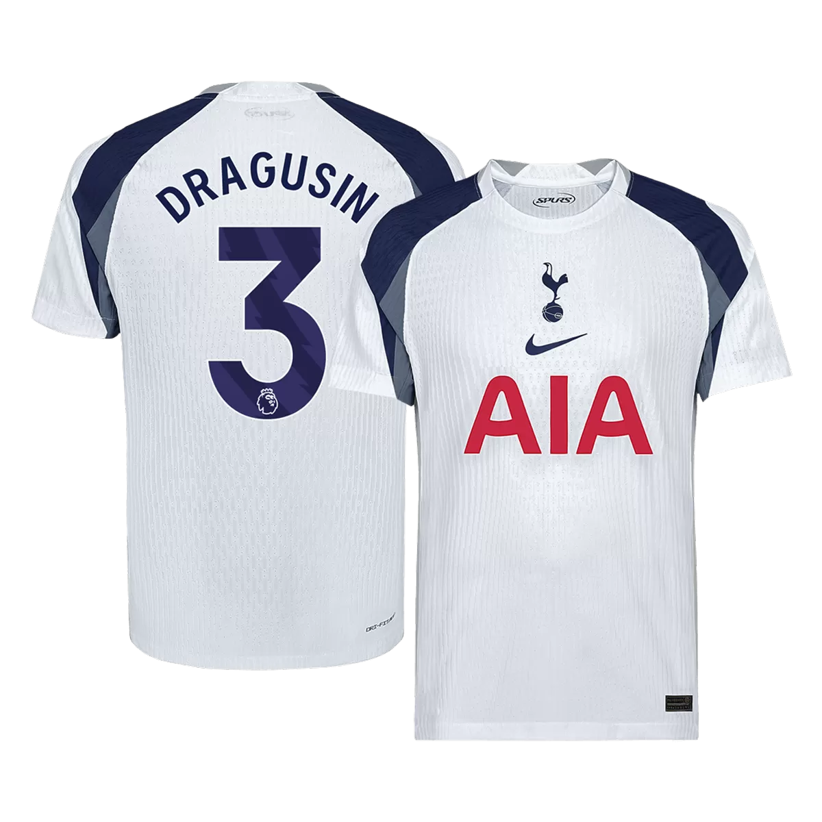 Maillot Player Domicile Tottenham Hotspur Dragusin #3 2025/26 – Image 3