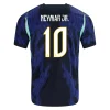 Maillot Extérieur Brésil Neymar Jr. #10 2026/27 - Eleven Crown - Maillot de Football Pas Cher - Survêtements Pas Cher - Maillot de Foorball Enfants Pas Cher - Maillots Retro Vintage Pas Cher- Qualité Premium