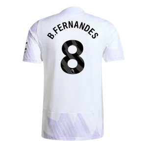 Maillot Player Extérieur Manchester United B.Fernandes #8 2025/26