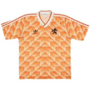 Maillot Rétro Domicile Pays Bas 1988 – Image 4