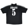 Maillot Rétro Extérieur Real Madrid Zidane #5 2002 - Eleven Crown - Maillot de Football Pas Cher - Survêtements Pas Cher - Maillot de Foorball Enfants Pas Cher - Maillots Retro Vintage Pas Cher- Qualité Premium