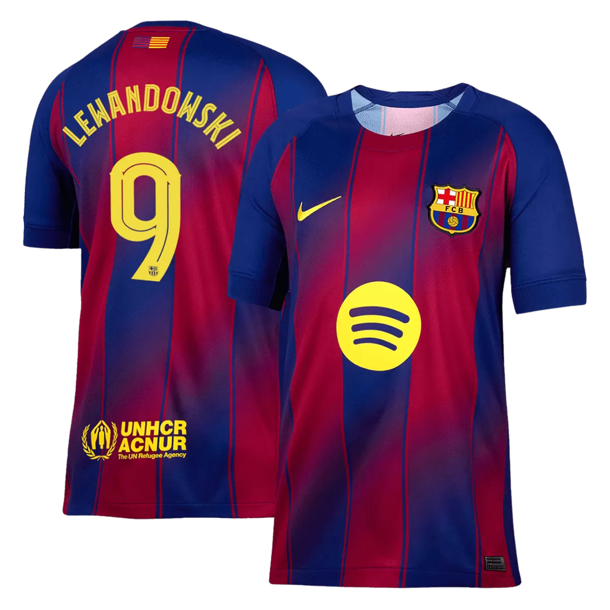 Maillot Domicile FC Barcelone Lewandowski #9 2025/26 – Image 3