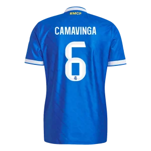 Maillot Player Troisième Real Madrid Camavinga #6 2025/26